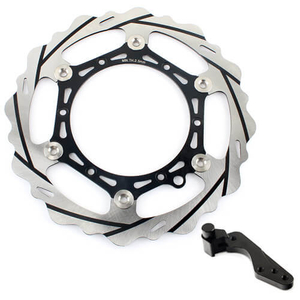 270mm Motorcycle Oversize Brake Rotor Disc With Bracket