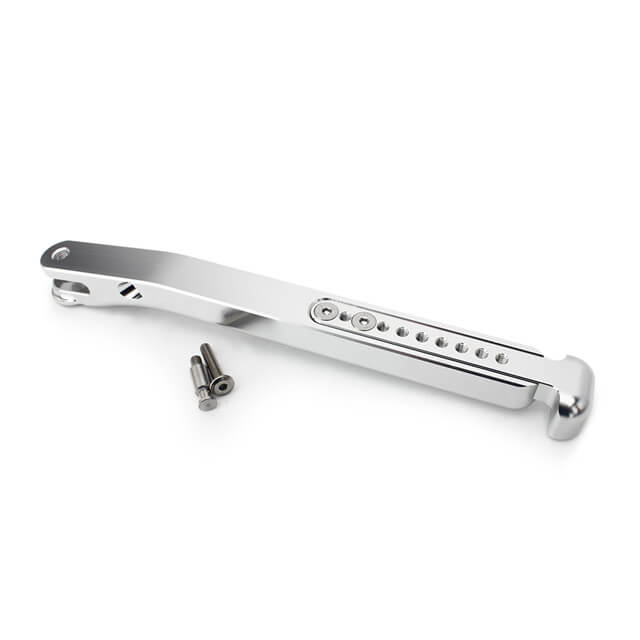 Aluminum CNC Machined Adjustable Lowered Motorcycle Kickstand For HONDA