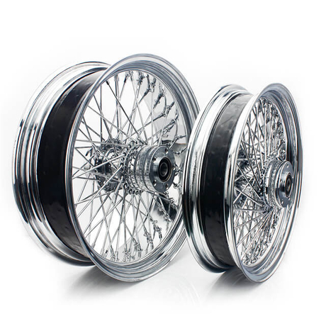 Custom Spoked Motorcycle Wheels For Harley Davidson Parts