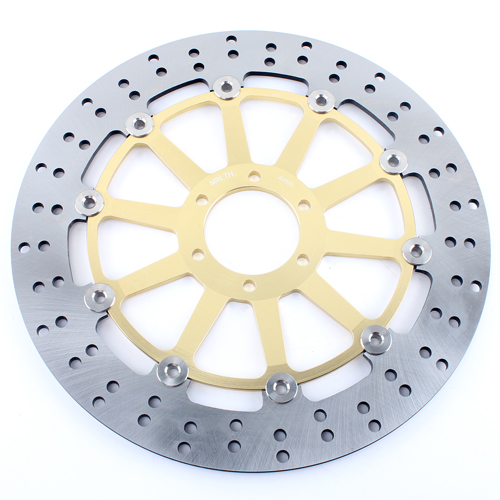 Motorcycle Round Front Disc Brake Rotor For Ducati Monster