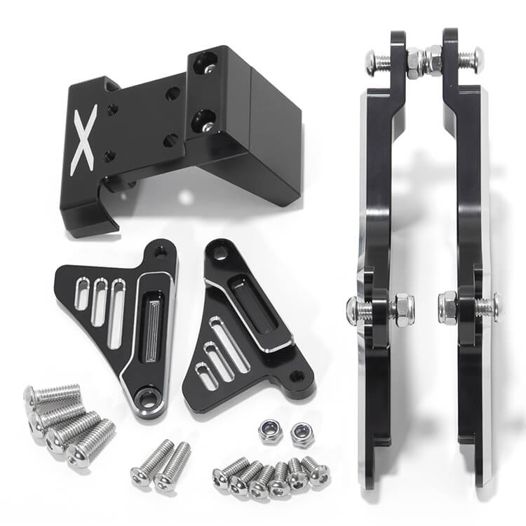 Electric Dirt Bike 2.5" Inch Subframe Riser Kit Sur Ron Light Bee Segway X160 & X260