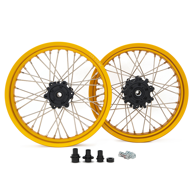 Motorcycle Spoke Wheel Rims Set For Husqvarna Svartpilen 401 / KTM Duke 390