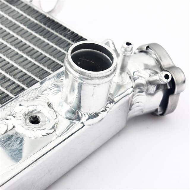 China Manufacture Custom Motorcycle Aluminum Water Cooling Radiator